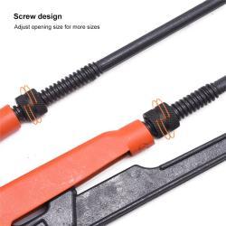 Ключ для труб 90° из углеродистой стали с изогнутым носом (арт. 25-19084753)