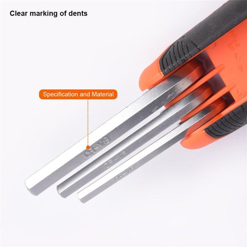 Набор складных шестигранников 8 в 1 для повседневного использования (арт. 25-19084784)