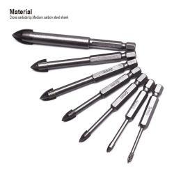 Набор сверл по керамике и стеклу 3-12мм шестигранный хвостовик (арт. 25-19084786)