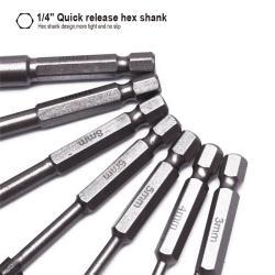 Набор сверл по керамике и стеклу 3-12мм шестигранный хвостовик (арт. 25-19084786)