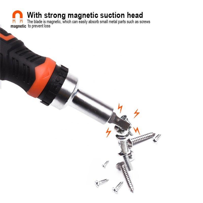 Набор отверток с трещоткой 31 предмет с рукояткой (арт. 25-19084797)