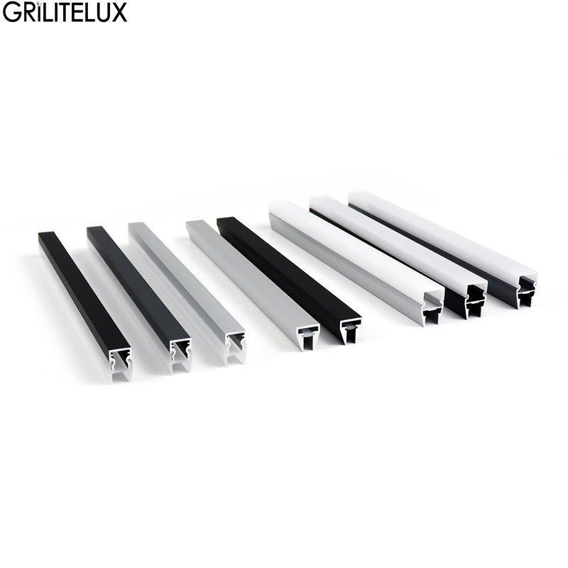 Лампа для стеклянной полки LED алюминиевая с зажимом (арт. 25-19084803)