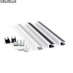 Полка стеклянная с LED подсветкой для шкафа и гардероба (арт. 25-19084810)