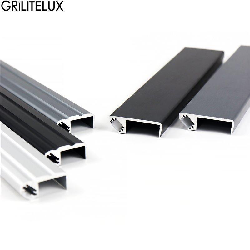 Профиль алюминиевый LED 45° анодированный для мебели (арт. 25-19084814)