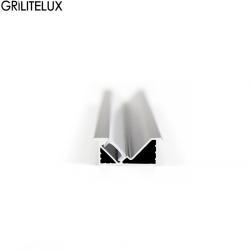 Профиль алюминиевый угловой 45° для светодиодной подсветки (арт. 25-19084829)