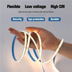 Светодиодная лента 320LED/м 8мм 12/24В 90Ra гибкая (арт. 25-19084833)