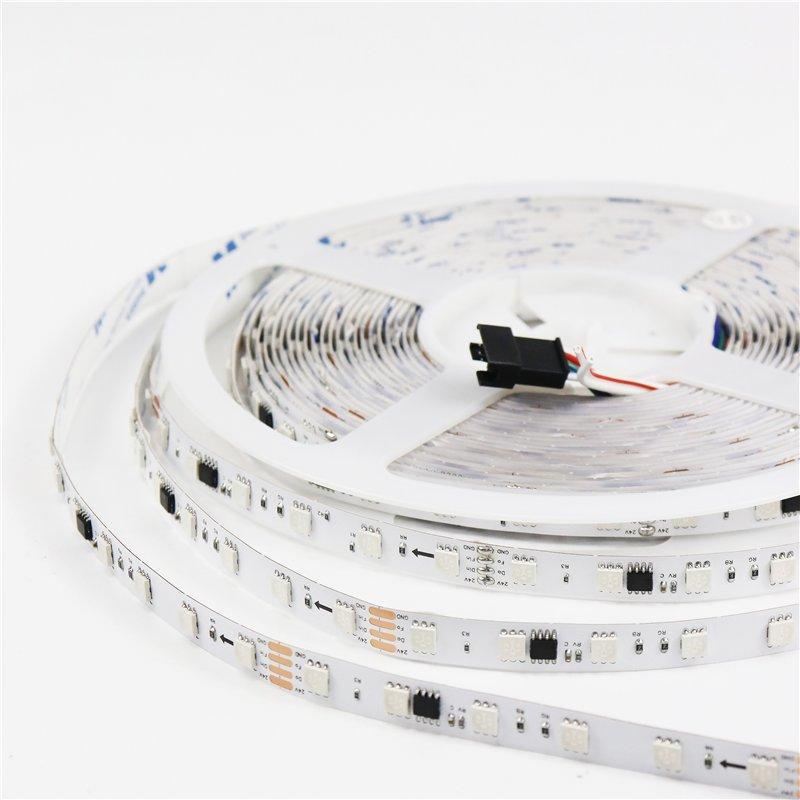 Светодиодная лента RGB 5050 60 LED/м 12V/24V адресуемая (арт. 25-19084836)
