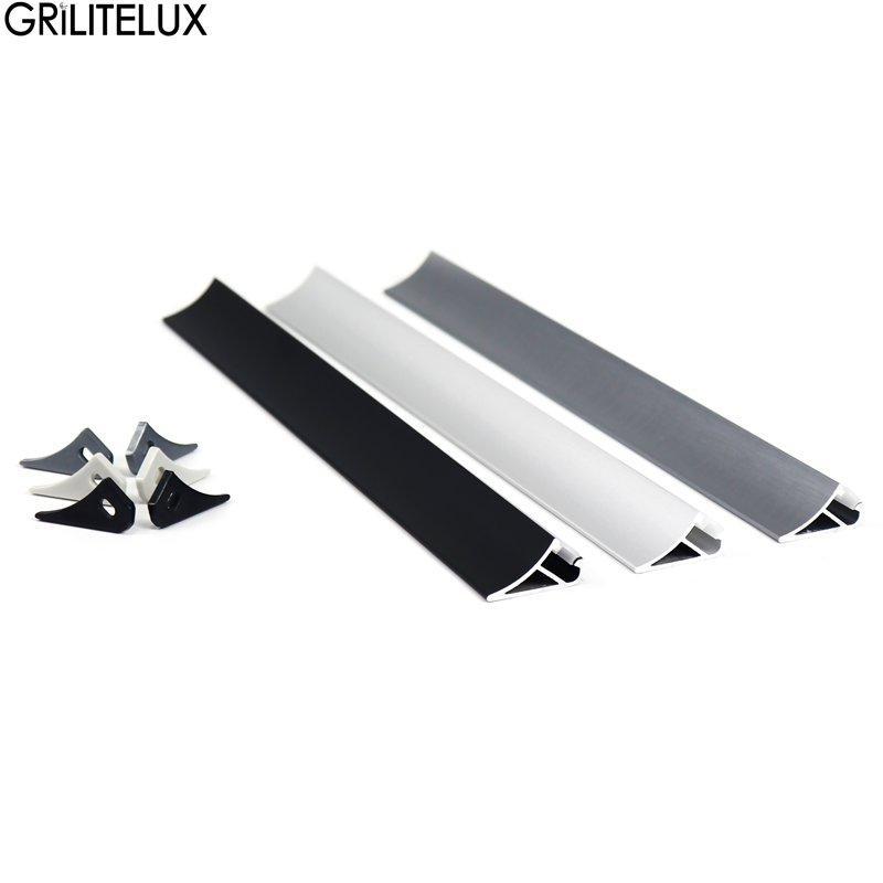 Светильник для шкафа LED 45° алюминиевый профиль (арт. 25-19084839)