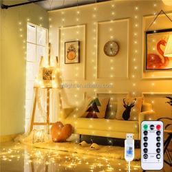 Занавеска светодиодная 3x3м с пультом для Рождества (арт. 25-19084841)