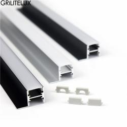 Профиль алюминиевый U-образный двусторонний для подсветки (арт. 25-19084870)