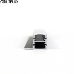 Профиль алюминиевый U-образный для LED подсветки (арт. 25-19084878)