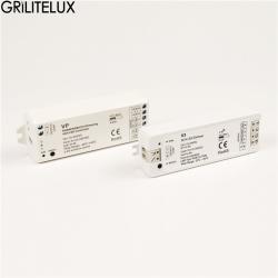 Диммер для RGB/RGBW LED лент 12V/24V 16A 4-зоны (арт. 25-19084885)