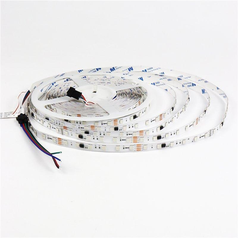 Светодиодная лента RGB SM16703 SMD5050 12/24V 10мм гибкая (арт. 25-19084887)