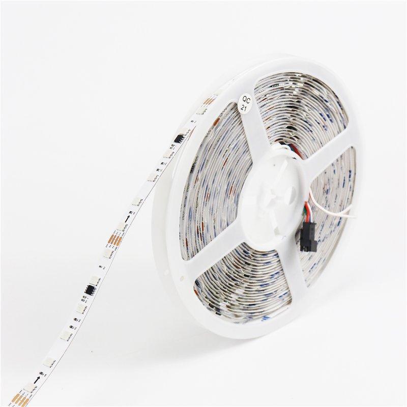 Светодиодная лента RGB SM16703 SMD5050 12/24V 10мм гибкая (арт. 25-19084887)