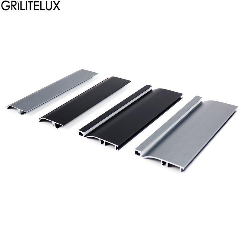 Плинтус алюминиевый с LED подсветкой для лестниц и коридоров (арт. 25-19084897)