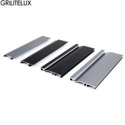 Плинтус алюминиевый с LED подсветкой для лестниц и коридоров (арт. 25-19084897)