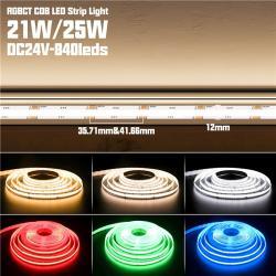 Светодиодная лента RGB+CCT 840 LED/м 12мм IP20 24V (арт. 25-19084914)