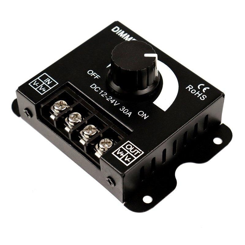 Диммер для светодиодных лент 12-24В 30А 360Вт (арт. 25-19084915)