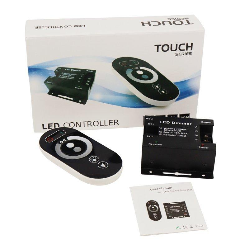 Контроллер для светодиодной ленты RGB CCT 12-24V RF Touch (арт. 25-19084916)