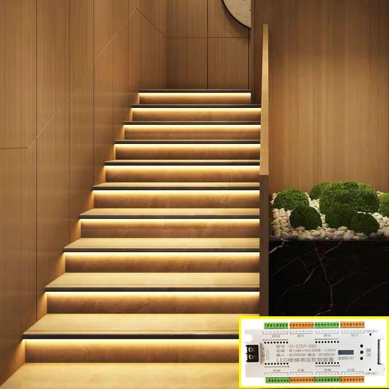 Светодиодная система освещения лестницы с датчиком движения (арт. 25-19084955)