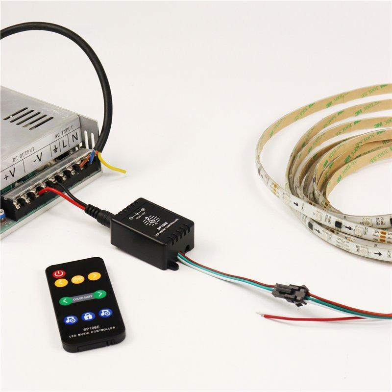 Контроллер для светодиодной ленты с музыкальной синхронизацией (арт. 25-19084956)