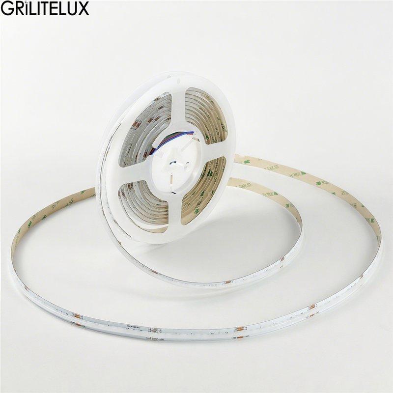 Светодиодная лента RGB COB 10-14Вт/м 576-840 LED 12/24В (арт. 25-19084983)