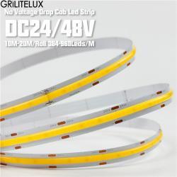 Светодиодная лента COB 10M/20M диммируемая без падения напряжения (арт. 25-19084985)