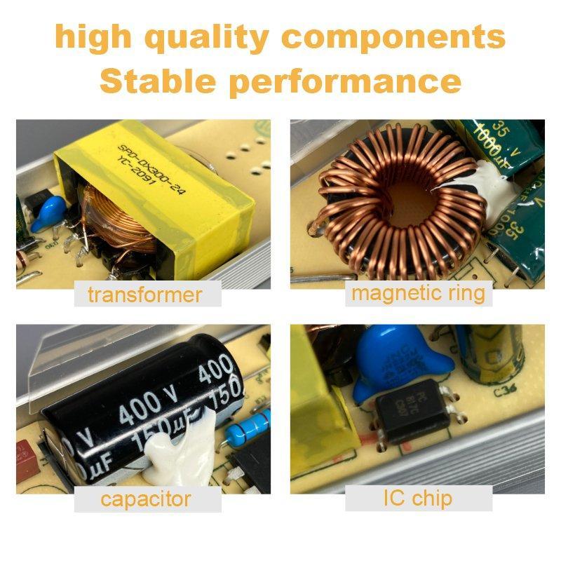 Конвертер напряжения AC-DC 24V 12V 10A с вентилятором (арт. 25-19084996)