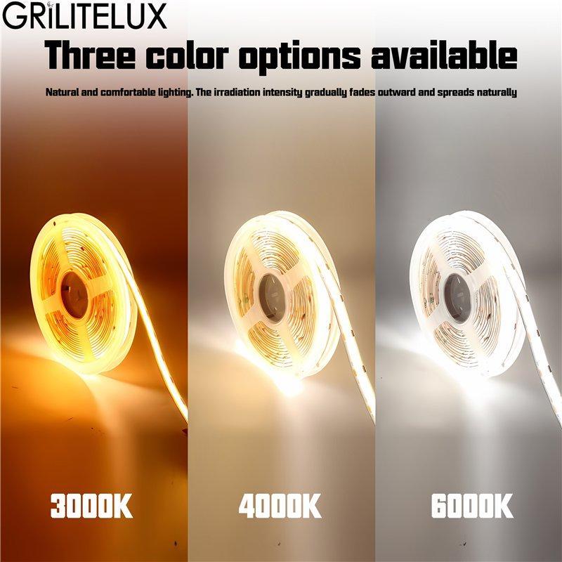 Светодиодная лента Ultra Slim 8mm COB 480/320 LED 12V/24V 11W/m (арт. 25-19085016)