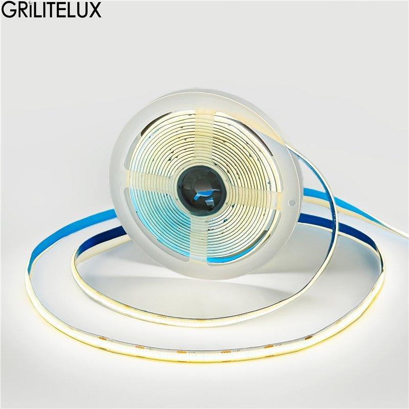 Светодиодная лента COB 480LED 12V/24V 8мм 11Вт IP65 (арт. 25-19085017)