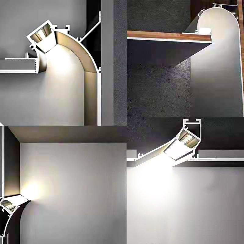 Профиль алюминиевый влагозащищенный 15мм гибкий 2м (арт. 25-19085048)