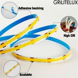 Светодиодная лента RGB COB 5м 6000K 3000K 110V 12V (арт. 25-19085055)