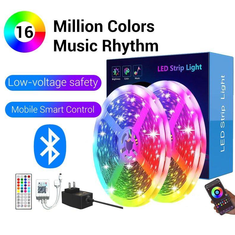 Светодиодная лента RGB TUYA WIFI 10м-30м для декора (арт. 25-19085057)