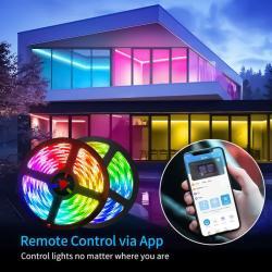Светодиодная лента RGB 5м 10м IP65 150LEDs с WiFi управлением (арт. 25-19085060)