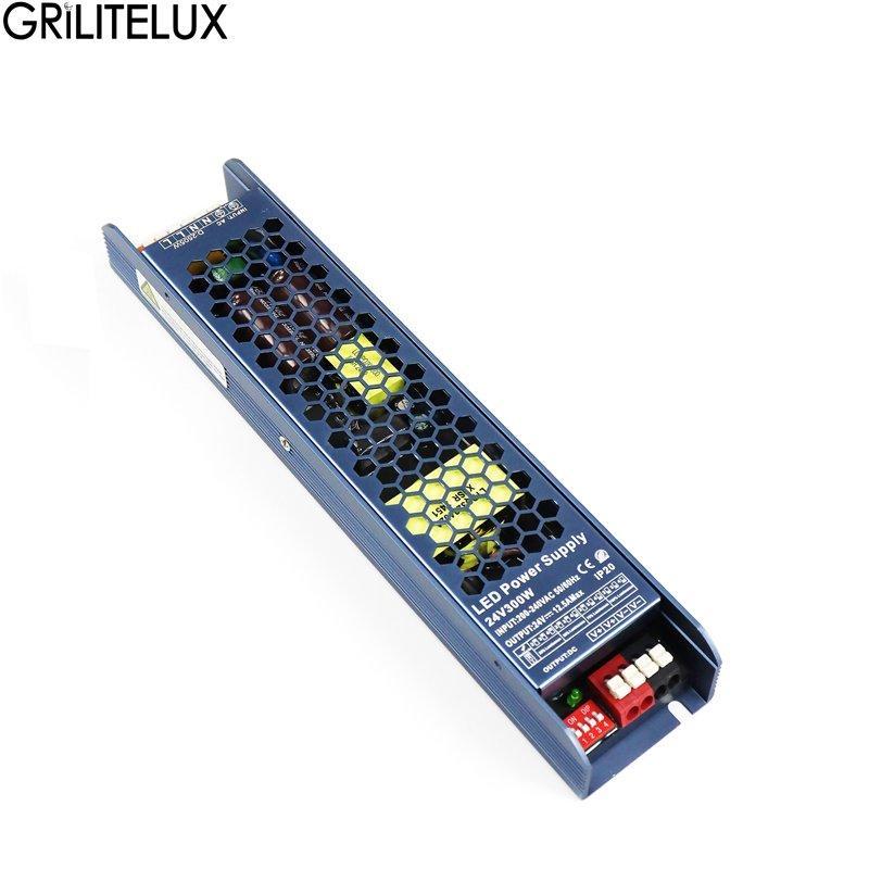 Блок питания для светодиодов 12V-24V 30W-200W регулируемый (арт. 25-19085085)