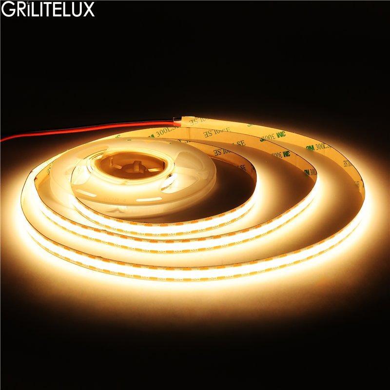 Светодиодная лента высокая яркость низкое мерцание 480/512 LED/м 5-24В (арт. 25-19085098)