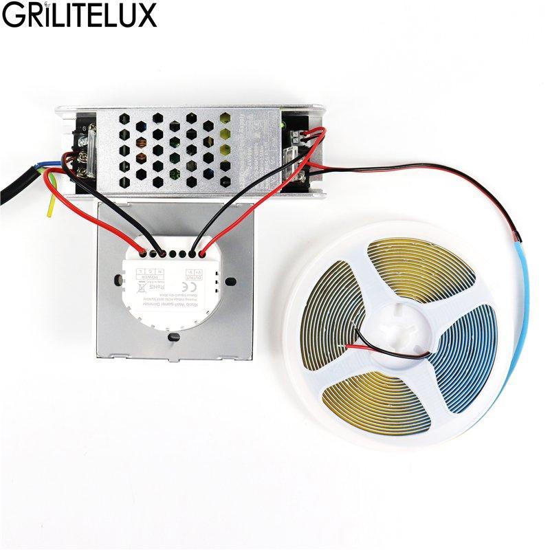 Блок питания LED диммируемый 12V 24V 60W 200W IP20 (арт. 25-19085123)