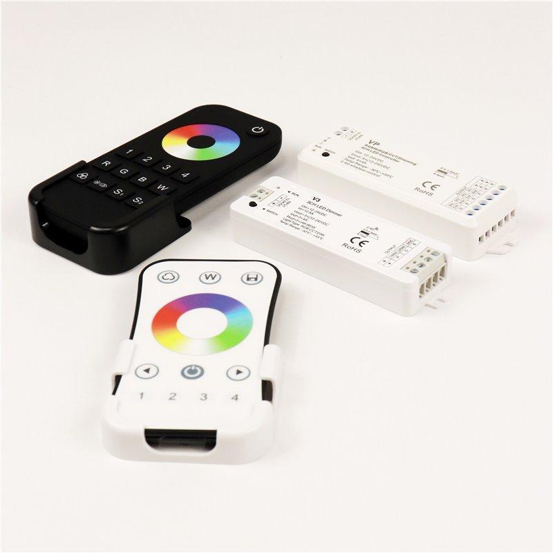 Контроллер для светодиодной ленты RGB/RGBW 12V/24V, диммируемый (арт. 25-19085126)
