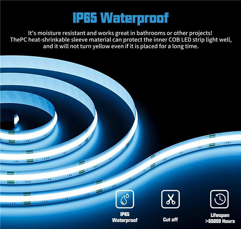 Светодиодные ленты COB RGBW 12V 24V, мягкие, 5 лет гарантии (арт. 25-19085130)
