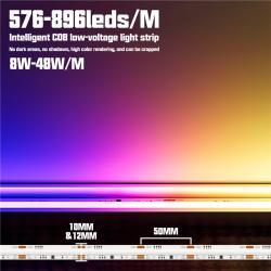 Светодиодная лента RGBIC с адресацией DC12V 24V (арт. 25-19085135)