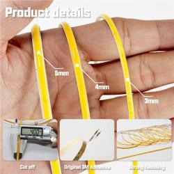 Светодиодная лента COB 3-5мм 400-480LED/m 2700K-6000K (арт. 25-19085141)