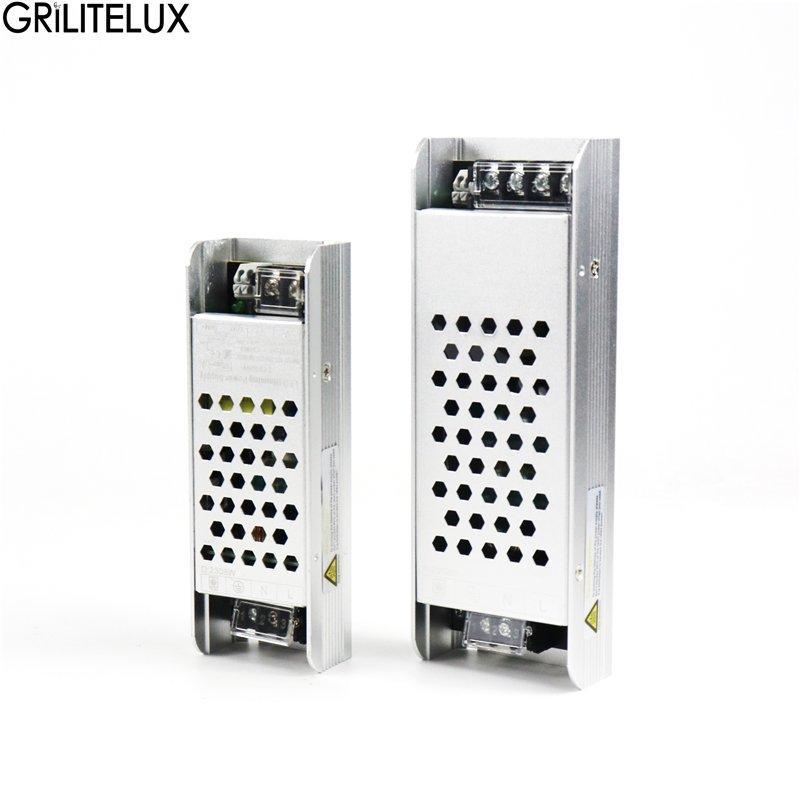 Блок питания для LED ленты 12V/24V IP20 60W-200W (арт. 25-19085163)