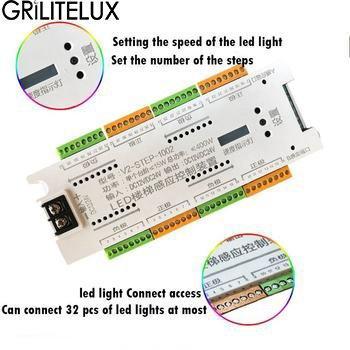 Светодиодные лестничные светильники с датчиком движения и защитой от короткого замыкания (арт. 25-19085225)