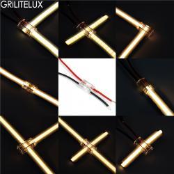 Коннектор для светодиодной ленты 9 в 1 L/T/X 2Pin 5/8/10мм (арт. 25-19085248)