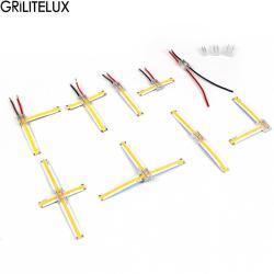 Коннектор для светодиодной ленты 9 в 1 I/L/T/X 5-10мм 2Pin (арт. 25-19085254)