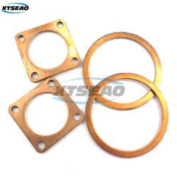 Прокладки выхлопные медные прямоугольные безасбестовые (арт. 25-19085289)