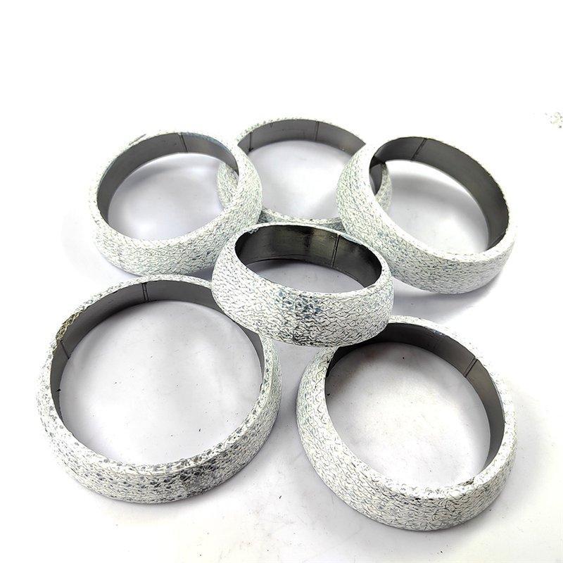 Прокладка выхлопной трубы графитовая 48*64*17 для авто и грузовиков (арт. 25-19085306)