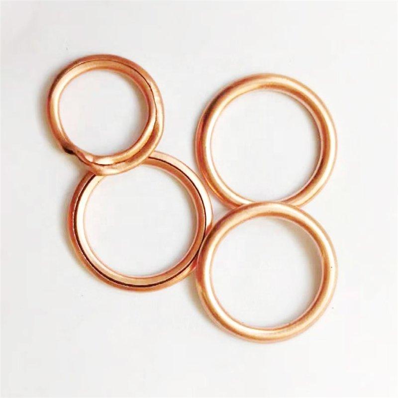 Медное кольцо-прокладка полое 16*22*2мм/12*18*2мм (арт. 25-19085317)