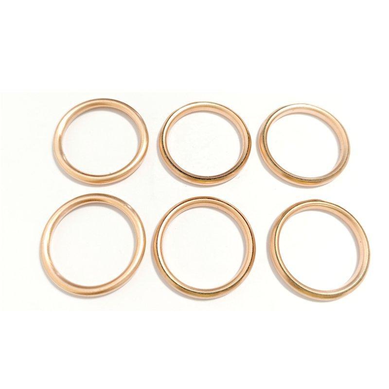 Прокладка медно-асбестовая 32x40x4мм термостойкая (арт. 25-19085394)