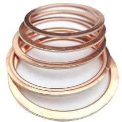 Плоская шайба медная безасбестовая 78.5*92*2.5 для железной дороги (арт. 25-19085424)